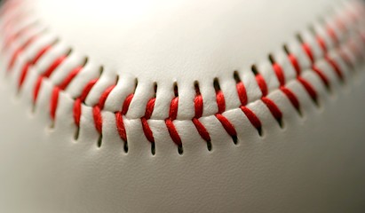 Image showing Base ball close up