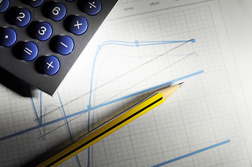 Image showing financial graph