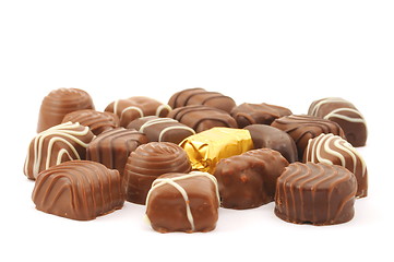 Image showing chocolate praline