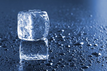 Image showing ice cube macro