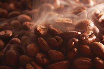 Image showing hot coffee for breakfast