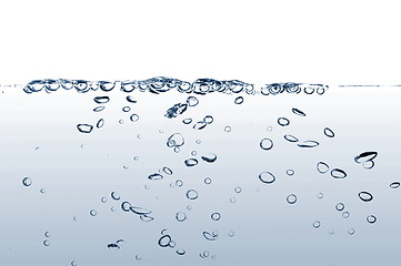 Image showing fresh water with bubbles