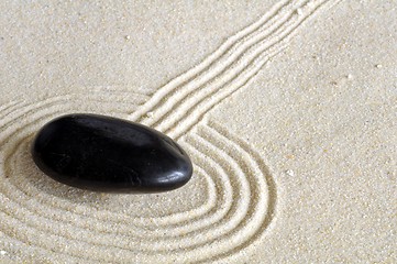 Image showing zen garden