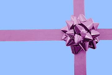 Image showing Christmas Gift with ribbon