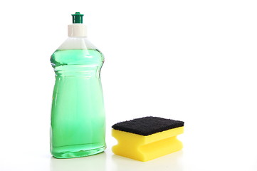 Image showing isolated cleaning supplies