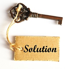 Image showing key to solution