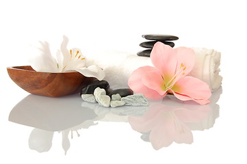 Image showing wellness zen and spa