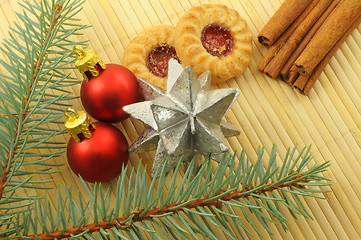 Image showing christmas cookies