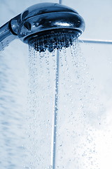 Image showing shower and water