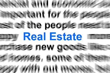 Image showing real estate