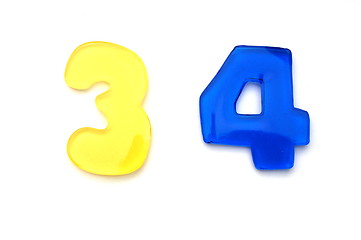 Image showing letters an numbers