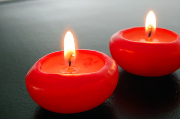 Image showing hot candles