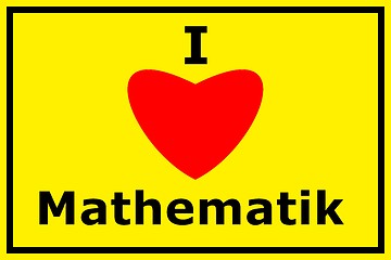 Image showing i love math