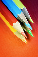 Image showing Sharp pencils