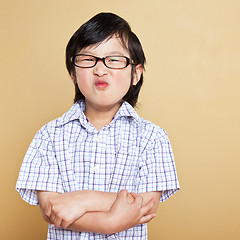 Image showing Cute asian boy