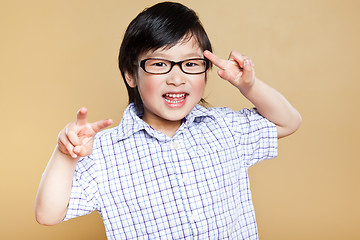 Image showing Cute asian boy