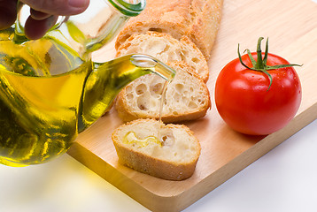 Image showing Mediterranean ingredients