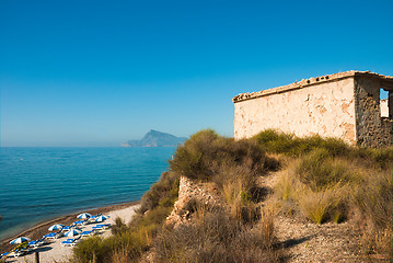 Image showing Secluded bay