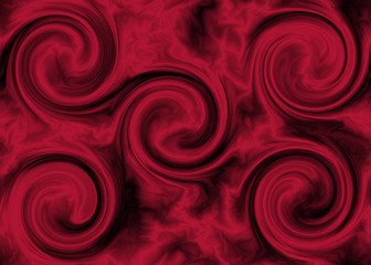 Image showing Fiery Twirled Background