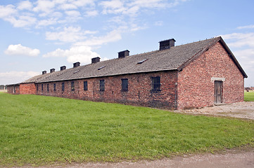 Image showing Auschwitz Birkenau concentration camp.