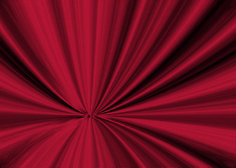Image showing Fiery Blurry Warp Lines Background