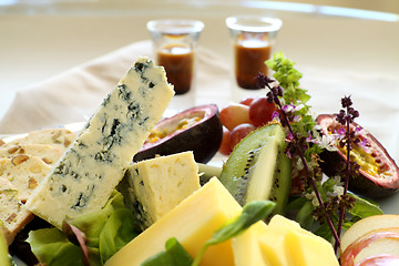 Image showing Blue Cheese And Coffee