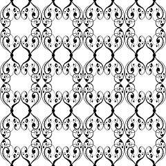 Image showing Seamless floral pattern