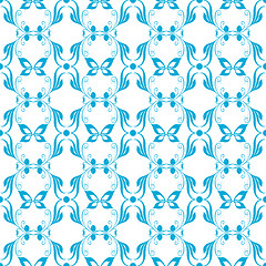 Image showing Seamless floral pattern