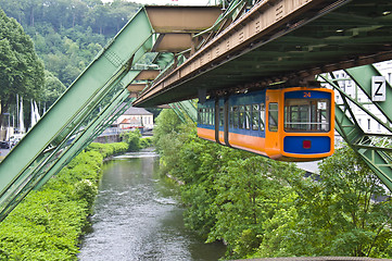 Image showing Floating tram