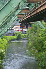 Image showing Floating tram