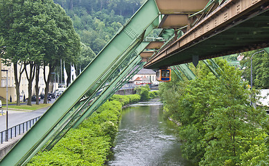 Image showing Floating tram