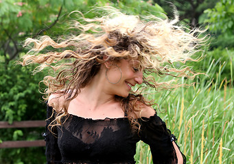 Image showing Let your hair down