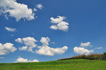 Image showing Field and sky