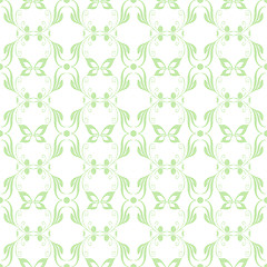 Image showing Seamless floral pattern