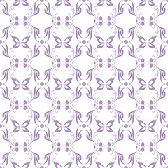 Image showing Seamless floral pattern