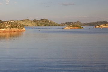 Image showing summer on a mountain lake