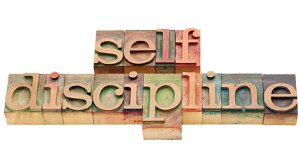 Image showing self discipline