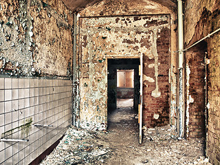 Image showing old laundry room in the hospital