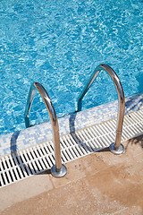 Image showing Blue Swimmingpool