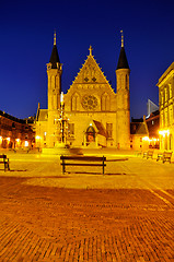 Image showing The Hague, Ridderzaal Gothic castle