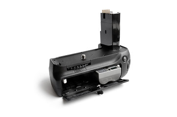 Image showing New battery grip for Single Reflex Photocamera
