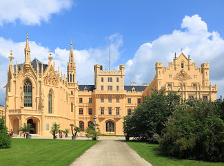 Image showing Castle Lednice