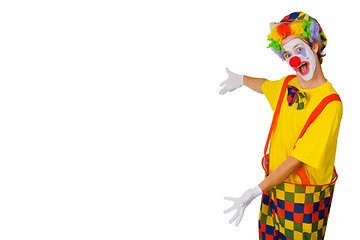 Image showing Colorful Clown