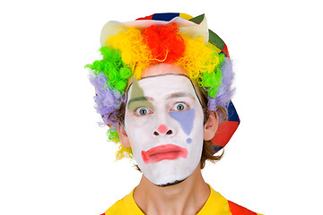 Image showing Colorful Clown