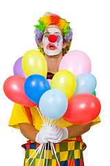 Image showing Colorful Clown