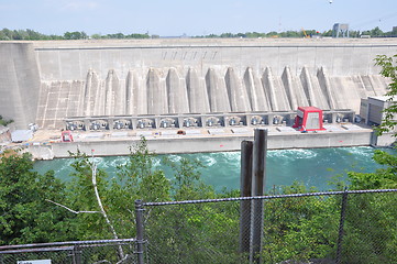 Image showing Hydro Dam at Niagara Falls