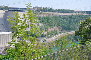 Image showing Hydro Dam at Niagara Falls