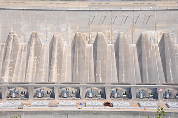 Image showing Hydro Dam at Niagara Falls 