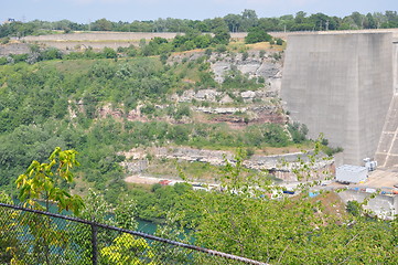 Image showing Hydro Dam at Niagara Falls 