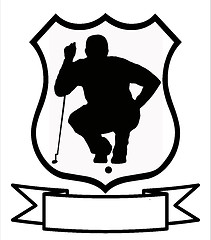 Image showing Golf Sport Shield 